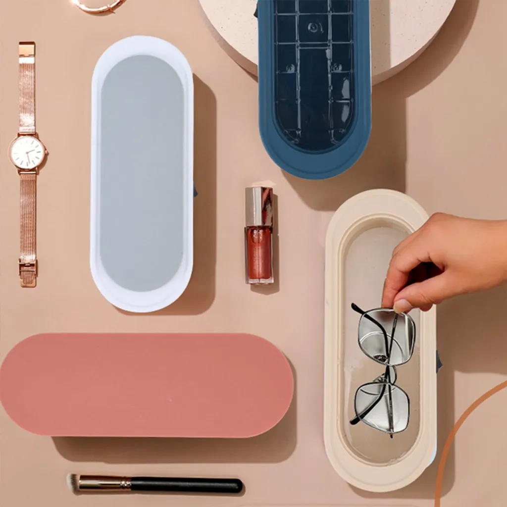 Ultraschallreiniger, Brillenreiniger, Schmuckreiniger, Betrieb Mit Leitungswasser,Für Schmuck, Brillen, Ringe, Silber, Uhren 2 Ultraschallreiniger, Brillenreiniger, Schmuckreiniger, Betrieb Mit Leitungswasser,Für Schmuck, Brillen, Ringe, Silber, Uhren – Bild 2