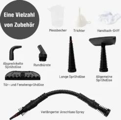 COSTWAY Handdampfreiniger Inkl. 9 Zubehörteil 3 Bar/350ml/1050W/3-5min Aufheizzeit Dampfreiniger Handgerät Gelb -Rowenta || Bosch Verkäufe 6d2947f58fef9a56ca0f1c24a6c68e0d
