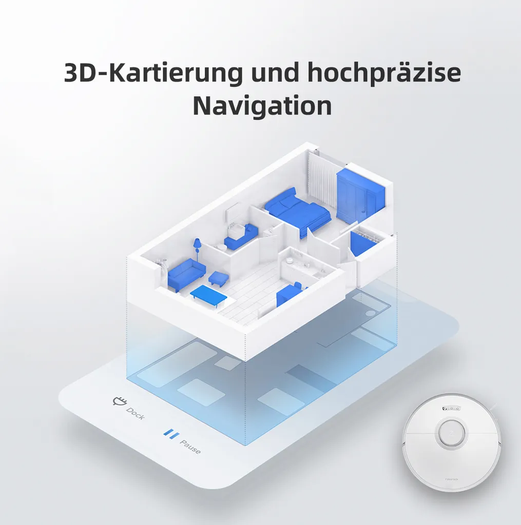 Roborock Q7 Max Staubsauger Roboter 4200Pa LDS Kehren Und Nasswischen Staubsauger Teppich Reinigen Eine Aktualisierte Version Des S5 MAX 10 Roborock Q7 Max Staubsauger Roboter 4200Pa LDS Kehren Und Nasswischen Staubsauger Teppich Reinigen Eine Aktualisierte Version Des S5 MAX – Bild 10