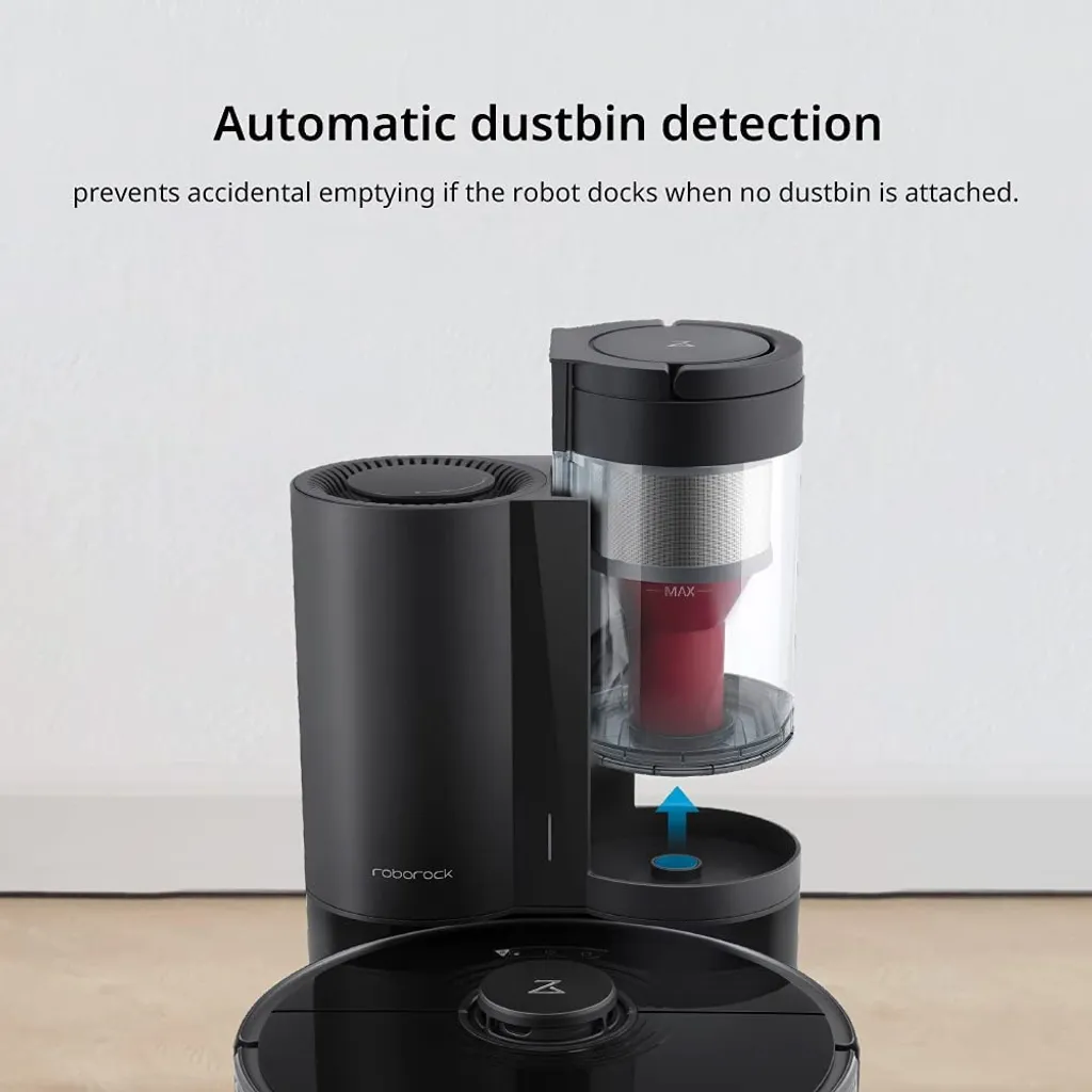 Roborock Auto-Empty Dock Für Roborock S7, S7 MaxV Staubsauger Roboter, Automatic Dust Collection, 3L Dust Bag, App-Control Schwarz 10 Roborock Auto-Empty Dock Für Roborock S7, S7 MaxV Staubsauger Roboter, Automatic Dust Collection, 3L Dust Bag, App-Control Schwarz – Bild 10