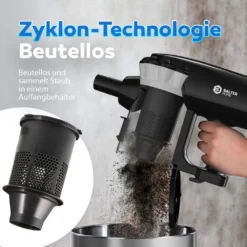 Balter Vento H1 Handstaubsauger Staubsauger Beutellos Zyklon HEPA Filter 600W -Rowenta || Bosch Verkäufe 70d6fe21e3f7ad3f7d34372251208553