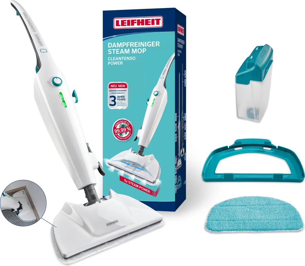 Leifheit Dampfreiniger CleanTenso Power 1 Leifheit Dampfreiniger CleanTenso Power