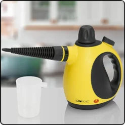 Clatronic DR 3653 Dampfreiniger, Wassertank: Ca. 250 Ml, 3,5 Bar Max. Dampfdruck, Schwarz-gelb -Rowenta || Bosch Verkäufe 74bc1a121d38fcae41203fed70f663ba