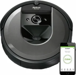 IRobot Roomba I7158 Saugroboter Wi-Fi + App 75 Min. Laufzeit Beutellos Schwarz -Rowenta || Bosch Verkäufe 74f4701f39b7db58e50a924a449fc776