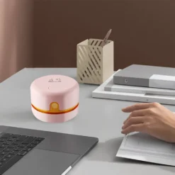 Desktop-Staubsauger USB Aufladbar Einstellbare Saugkraft Mini Tisch Staubsammler Für Tastatur Home Office ,Pink -Rowenta || Bosch Verkäufe 750fde093b3ee0062b4abb9d79f2089b