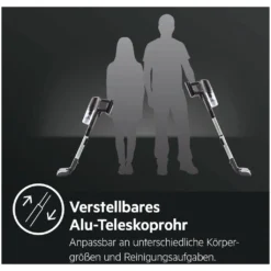AEG AP81UB25UG Ultimate 8000 Akku Bodenstaubsauger & Handsauger, 3 Stufen, Automatik-Modus, LED-Frontlicht, Teleskoprohr, Selbstreinigende Bürstrolle, 25,2 V, Grau -Rowenta || Bosch Verkäufe 7ad1d0e6cf7277fd0fc6c4bd13711b7d