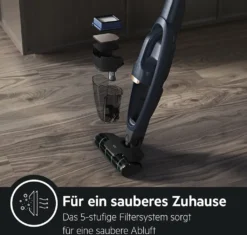 AEG QX7-1-P5IB 2in1 Akku-Staubsauger (Schlanke Bauform, Power-Softrolle, Besonders Effektiv Auf Hartböden, Bis Zu 50 Min Laufzeit, 21,6 Volt, Inkl. Zubehör -Rowenta || Bosch Verkäufe 7f4db78010b642b718c18f25a347ddbc