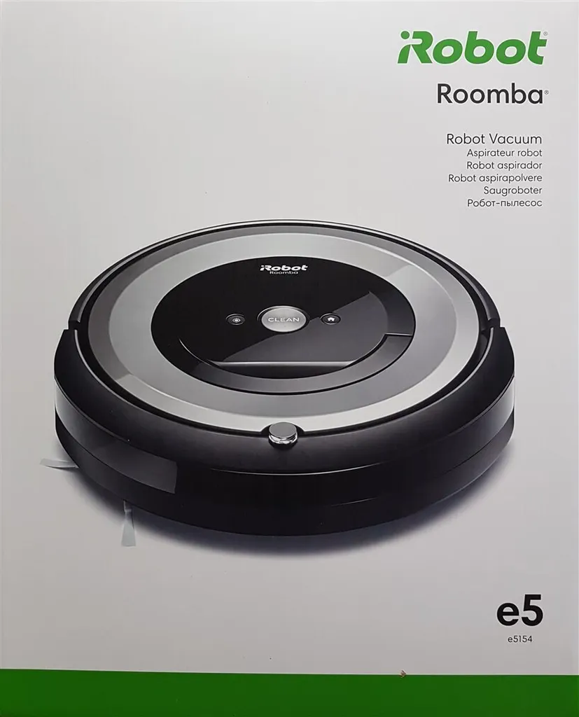 IRobot Roomba E5 (E5154) Staubsauger-Roboter Silber - Für Hartböden, Teppich, Tierhaare 16 IRobot Roomba E5 (E5154) Staubsauger-Roboter Silber - Für Hartböden, Teppich, Tierhaare – Bild 16