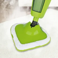 CLEANmaxx Dampfbesen 1000W Grün Bodenpflege Inkl. Messbecher Mikrofasertuch -Rowenta || Bosch Verkäufe 83024b07b2794717cfd967be39a25f5b