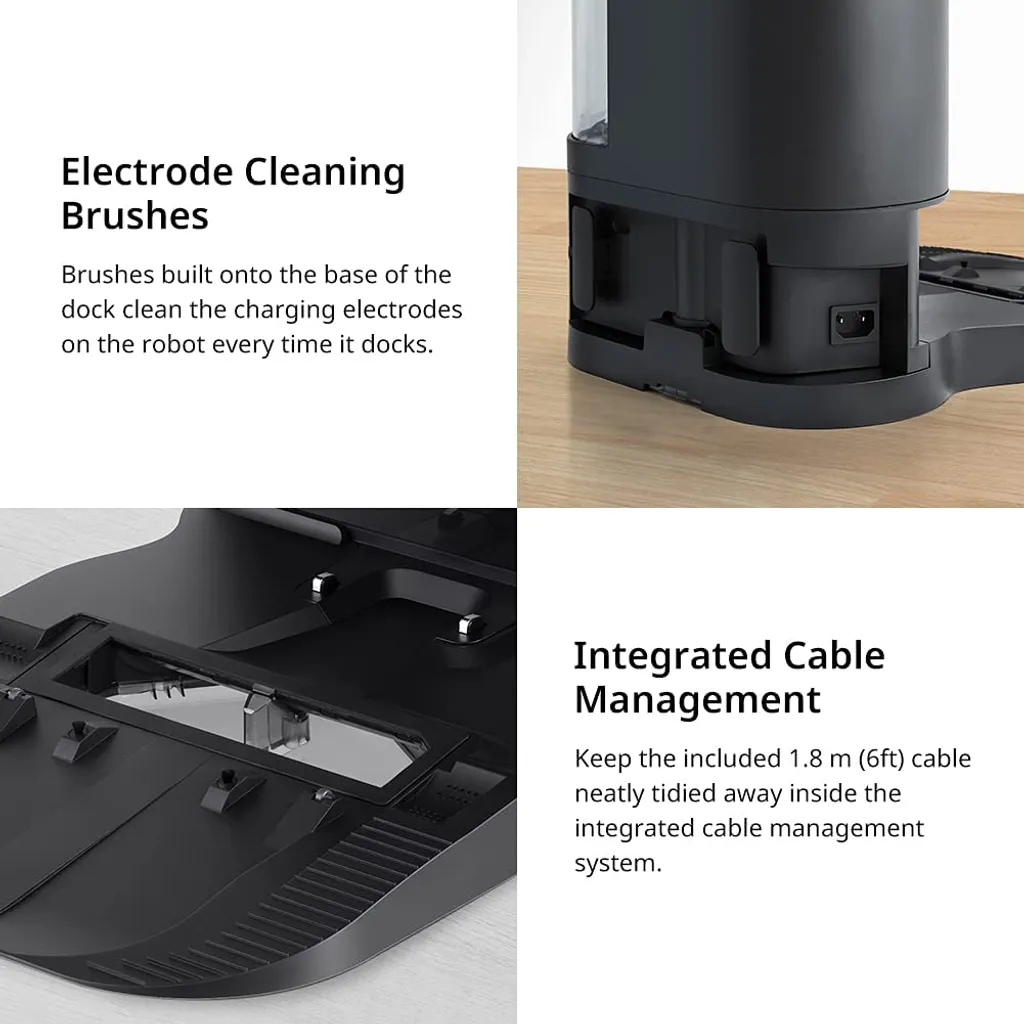Roborock Auto-Empty Dock Für Roborock S7, S7 MaxV Staubsauger Roboter, Automatic Dust Collection, 3L Dust Bag, App-Control Schwarz 12 Roborock Auto-Empty Dock Für Roborock S7, S7 MaxV Staubsauger Roboter, Automatic Dust Collection, 3L Dust Bag, App-Control Schwarz – Bild 12