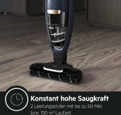 AEG QX7-1-P5IB 2in1 Akku-Staubsauger (Schlanke Bauform, Power-Softrolle, Besonders Effektiv Auf Hartböden, Bis Zu 50 Min Laufzeit, 21,6 Volt, Inkl. Zubehör -Rowenta || Bosch Verkäufe 843a095e3deec49444271c7fd238021d