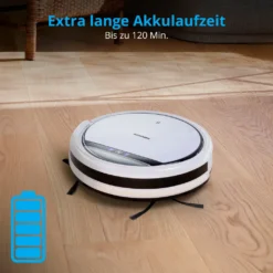 MEDION Saugroboter Mit Ladestation E32 (Modell 2021, Roboterstaubsauger Für Hartböden, Fliesen, Laminat, Tierhaar Optimiert, Direktabsaugung, Autom. Rückkehr Zur Ladestation) -Rowenta || Bosch Verkäufe 84cd70c00104a3da3bb51499e6c15915