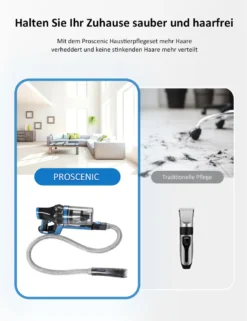 Proscenic Tierhaarbürste-Set Für Akku Staubsauger P11 Smart, P11 Und I10 -Rowenta || Bosch Verkäufe 8661c8d3fc68551bd933d47a65255320