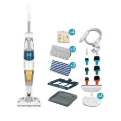 Rowenta RY8561WH Clean Steam Dampfreiniger/Stabstaubsauger 2-in-1, White, 6kg, 1700 W -Rowenta || Bosch Verkäufe 877993e7b5f32d57010a495025c91d11