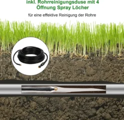 Wolketon 30m Rohrreinigungsschlauch Rohrreiniger Set Für Kärcher Kränzle K2 - K7 Hochdruckreiniger -Rowenta || Bosch Verkäufe 89ab46e81f92bcf48dace5733566905a 1