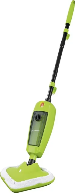CLEANmaxx Dampfbesen 1000W Grün Bodenpflege Inkl. Messbecher Mikrofasertuch -Rowenta || Bosch Verkäufe 8c209a280a9e130088d9b95a48dbb5e7