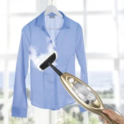 CLEANmaxx Dampfbesen - Mit Knickgelenk - Gold/weiß Dampfreiniger Steam Hygiene Fliesen Küche Bad Reinigung -Rowenta || Bosch Verkäufe 8f5556e6ae6bad05756a2edee79b74e2