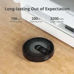 Kyvol Staubsauger Roboter 2200Pa Saugleistung, Saugroboter Mit Raumkarte, 150Min. Laufzeit,Sprachsteuerung,inkls. Magnetstreifen, Reinigt Hartböden, Teppiche, Tierhaare -Rowenta || Bosch Verkäufe 8f78161a194c249ec8135c6df8e380a0