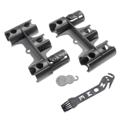 Vhbw 2x Zubehörhalter Kompatibel Mit Dyson V15 Detect Absolute Staubsauger-Zubehörteile - Halterung Mit Reinigungsbürste, Grau