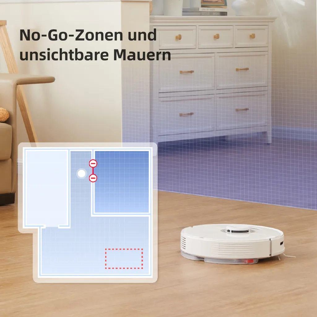Roborock Q7 Max Staubsauger Roboter 4200Pa LDS Kehren Und Nasswischen Staubsauger Teppich Reinigen Eine Aktualisierte Version Des S5 MAX 12 Roborock Q7 Max Staubsauger Roboter 4200Pa LDS Kehren Und Nasswischen Staubsauger Teppich Reinigen Eine Aktualisierte Version Des S5 MAX – Bild 12