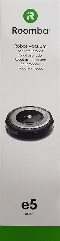 IRobot Roomba E5 (E5154) Staubsauger-Roboter Silber - Für Hartböden, Teppich, Tierhaare 1 IRobot Roomba E5 (E5154) Staubsauger-Roboter Silber - Für Hartböden, Teppich, Tierhaare