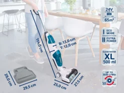 Leifheit Akku-Saugwischer Regulus Aqua PowerVac -Rowenta || Bosch Verkäufe 926304657f2082bdd7636bad36c9aa85