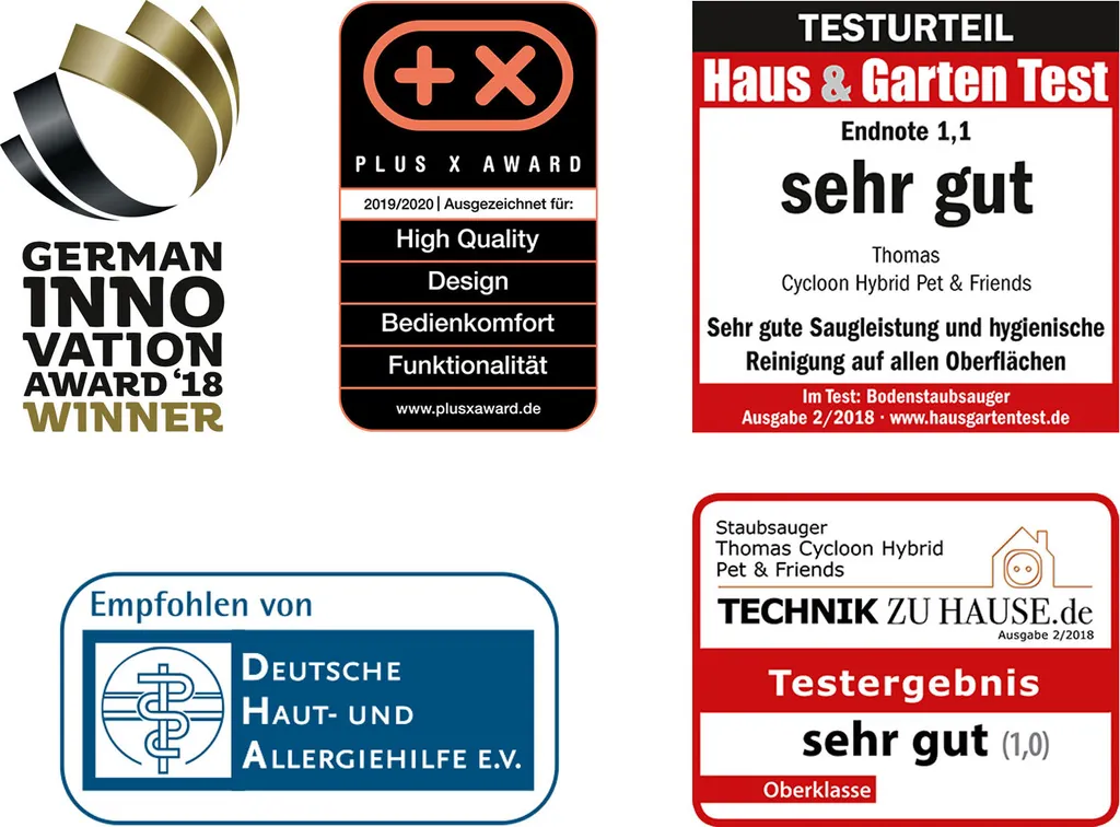 THOMAS CYCLOON Hybrid Pet & Friends Staubsauger Beutellose Zyklonsauger 1400W 13 THOMAS CYCLOON Hybrid Pet & Friends Staubsauger Beutellose Zyklonsauger 1400W – Bild 13