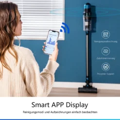 Proscenic P11 Smart Akku Staubsauger, Kabelloser Staubsauger, 30k Pa Starke Leistung, 60 Min. Laufzeit, Smart App Display 9 Proscenic P11 Smart Akku Staubsauger, Kabelloser Staubsauger, 30k Pa Starke Leistung, 60 Min. Laufzeit, Smart App Display -Rowenta || Bosch Verkäufe 94ea2ec3aae257cc4a2fdda541ee7419