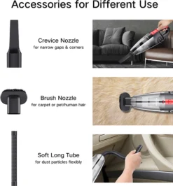 120W Akku Handstaubsauger Von AUDEW In Schwarz/Rot -Rowenta || Bosch Verkäufe 97b32ba7e9c1baf3812cebbeb6df88f7