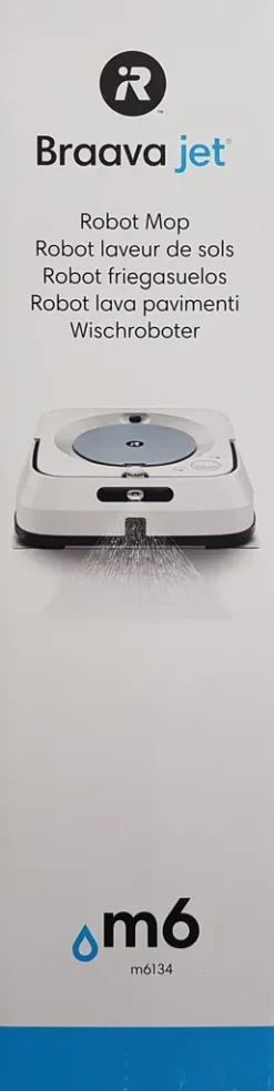 IRobot Braava Jet M6 M6134 Nasswischroboter, Eckig, Weiß/Blau 11 IRobot Braava Jet M6 M6134 Nasswischroboter, Eckig, Weiß/Blau -Rowenta || Bosch Verkäufe 9a39e155c22a25dc20acfd3b83b2e3d5