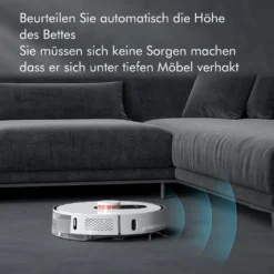 Roidmi EVE Plus Roboter Staubsauger Nass-Trocken-Saugroboter,50 Watt,2700pa Mit Sauberer Basis Und Beutel,Weiß -Rowenta || Bosch Verkäufe 9bbad106b8544663f3bc8eaa314c34c2
