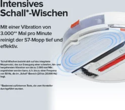 Roborock S7 Staubsauger Sonic Saugroboter Kehrroboter Kindersicherung LiDAR APP EU Weiß -Rowenta || Bosch Verkäufe 9c7fcfbf373f6d32efa0cc48f13776ed