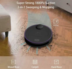 360 S6 Smart Saugroboter Staubsauger Automatisch APP 3200mAh Roboterstaubsauger Vacuum Reinigung Schwarz -Rowenta || Bosch Verkäufe a10b3518bea6f8cb77d2bc0f56ed2433