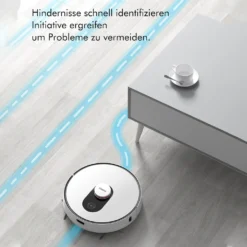 Roidmi EVE Plus Roboter Staubsauger Nass-Trocken-Saugroboter,50 Watt,2700pa Mit Sauberer Basis Und Beutel,Weiß -Rowenta || Bosch Verkäufe a8c38ca6b3c946eeb117d5f2941f6b23