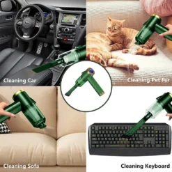 Auto Staubsauger, Rikimxin Handstaubsauger 9000Pa Starke Power Sauger Tragbarer Mini Autostaubsauger Kabellos Wiederaufladbar Staubsauger Mit LED-Licht 90° Rotation Vakuum ,Green 17 Auto Staubsauger, Rikimxin Handstaubsauger 9000Pa Starke Power Sauger Tragbarer Mini Autostaubsauger Kabellos Wiederaufladbar Staubsauger Mit LED-Licht 90° Rotation Vakuum ,Green -Rowenta || Bosch Verkäufe aad6e4daa3daa1f7c050652bb65a8156