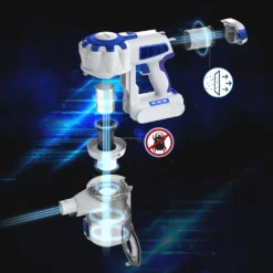 Monzana Akku Staubsauger 4 In 1 Kabelloser Handstaubsauger LED-Elektrobürste Beutellos Leise Starke Saugkraft Bis 40 Min, Farbe:weiß -Rowenta || Bosch Verkäufe abf34896c61cd8e7a35dbd5e2bb9a6f9