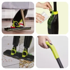 Wischmopp Bodenwischer Saugfunktion Mopp Saugen Wischen Spraymopp Grün Schwarz -Rowenta || Bosch Verkäufe ae4383ef680c363e47328ce9c8664ffb