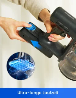 Proscenic P12 Akku Staubsauger Kabellos,33KPa/120AW Saugkraft, Vertect Light, Anti-Tangle-Rollenbürste, 6 In 1 Kabelloser Staubsauger Bis Zu 60 Min. -Rowenta || Bosch Verkäufe afb2ee5e87e7c9074aa2fc02f28d7f10