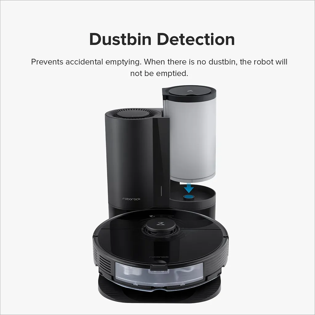 Roborock Auto-Empty Dock Für Roborock S7, S7 MaxV Staubsauger Roboter, Automatic Dust Collection, 3L Dust Bag, App-Control Schwarz 6 Roborock Auto-Empty Dock Für Roborock S7, S7 MaxV Staubsauger Roboter, Automatic Dust Collection, 3L Dust Bag, App-Control Schwarz – Bild 6