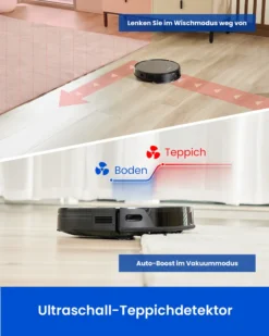 Proscenic Floobot X1 Saugroboter Mit Absaugstation,Ultraschall-Wischsystem,3000Pa Saugkraft,PathPro™ Laser-gestützte Navigation,Staubsauger Roboter Mit Siri,Google Assistant, Alexa& App-Steuerung -Rowenta || Bosch Verkäufe b4384b2cdd9c8079ab88fe28e4567b2f