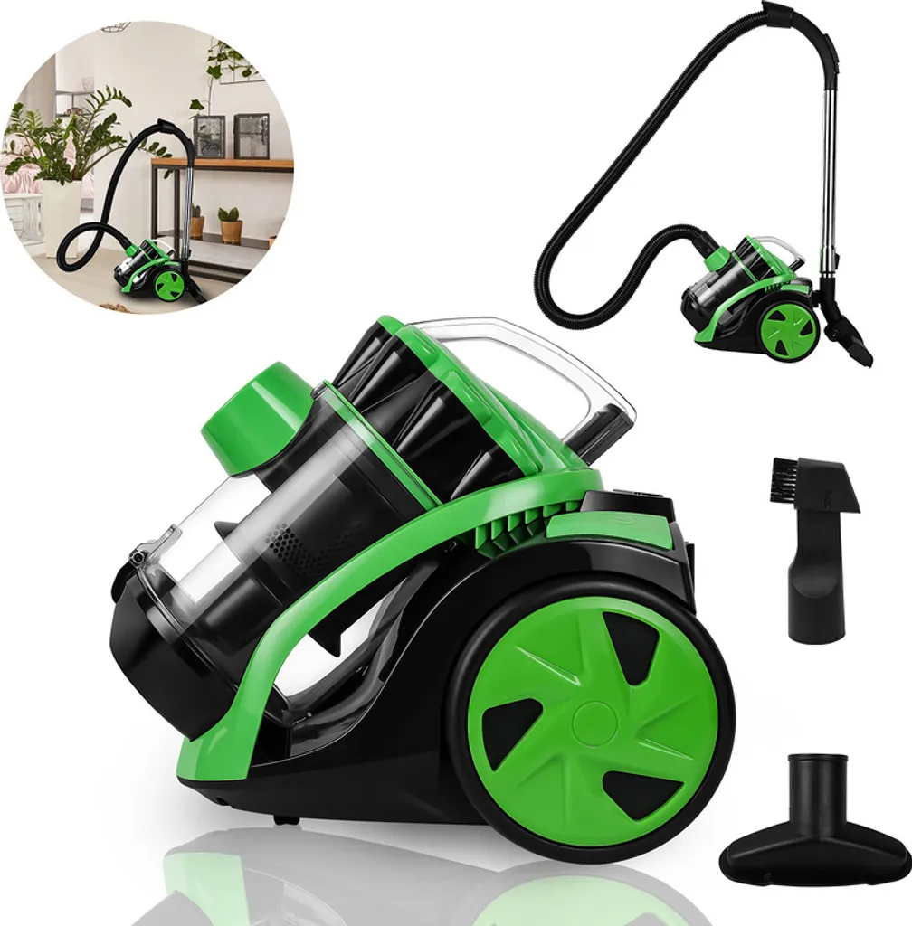 EINFEBEN Staubsauger Beutellos Bodenstaubsauger Zyklon Sauger 3 Tipps HEPA Filter 3L 900W 1 EINFEBEN Staubsauger Beutellos Bodenstaubsauger Zyklon Sauger 3 Tipps HEPA Filter 3L 900W