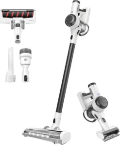 Tineco PURE ONE X, Trocken, Zyklonal, 70 DB, Beutellos, Schwarz, Weiß, 0,4 L