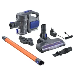 Juskys 2in1 Handstaubsauger & Akku Staubsauger - Beutellos & Kabellos – Bis 55 Min Laufzeit - Lithium-Ionen Akku, Wandhalterung & Ladestation – Blau -Rowenta || Bosch Verkäufe bcc44e38099035afbcdfc2a7c84d0206