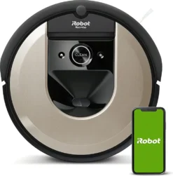 IRobot Roomba I6 Roboter-Staubsauger 0,4 L Beutellos Beige, Schwarz -Rowenta || Bosch Verkäufe bccf21abd09ce5de3db07d064cf93065