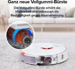 Roborock S7 Staubsauger Sonic Saugroboter Kehrroboter Kindersicherung LiDAR APP EU Weiß -Rowenta || Bosch Verkäufe be5a587fd7525c434c25bceb1bdf7922