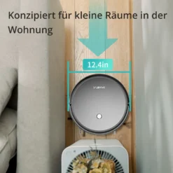 SmartAI G50 WLAN 3-in-1 Saugroboter Mit Wischfunktion Staubsauger Roboter Saug-Wisch-Roboter Wischroboter 2600mAh Alexa Google Home APP -Rowenta || Bosch Verkäufe c0374ec6d84dc05400dad4cfa9e4a88c