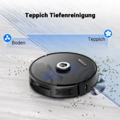 ROBBY PRO | Saug Und Wischroboter | 2700 - 4000PA | Selbstentleerend | Schwarz | Staub Sauger Kehr Cleaner -Rowenta || Bosch Verkäufe c249ba9df6122b03b679887c0e3975be