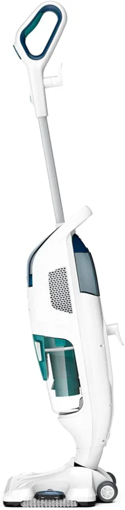 Rowenta Bodendampfreiniger Clean & Steam Revolution RY7757 | 2 In 1 Reingung | Verdampfer Für ätherische Öle | Alle Bodenarten | Anti-Kalk-Kartusche | Weiß/Blau -Rowenta || Bosch Verkäufe c8d71f958cab24e07ebaa6b4cf97d4c4