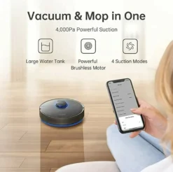 Dreame Z10 Pro Staubsauger Saugroboter Mit 4L Absaugstation Auto-Empty Dock Intelligente Staubsammlung APP Schwarz -Rowenta || Bosch Verkäufe c9dae53f337b666a7804721dd3b8acfa