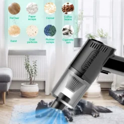 Duster, Handheld Cordless Air Duster, Air Blower Rechargeable, Electric Compressed Air Gun Battery Operation, For Cleaning Computer Keyboard Camera Lego Toys.,Black -Rowenta || Bosch Verkäufe cabfd6e3da290263d2d7662830f6480d 1